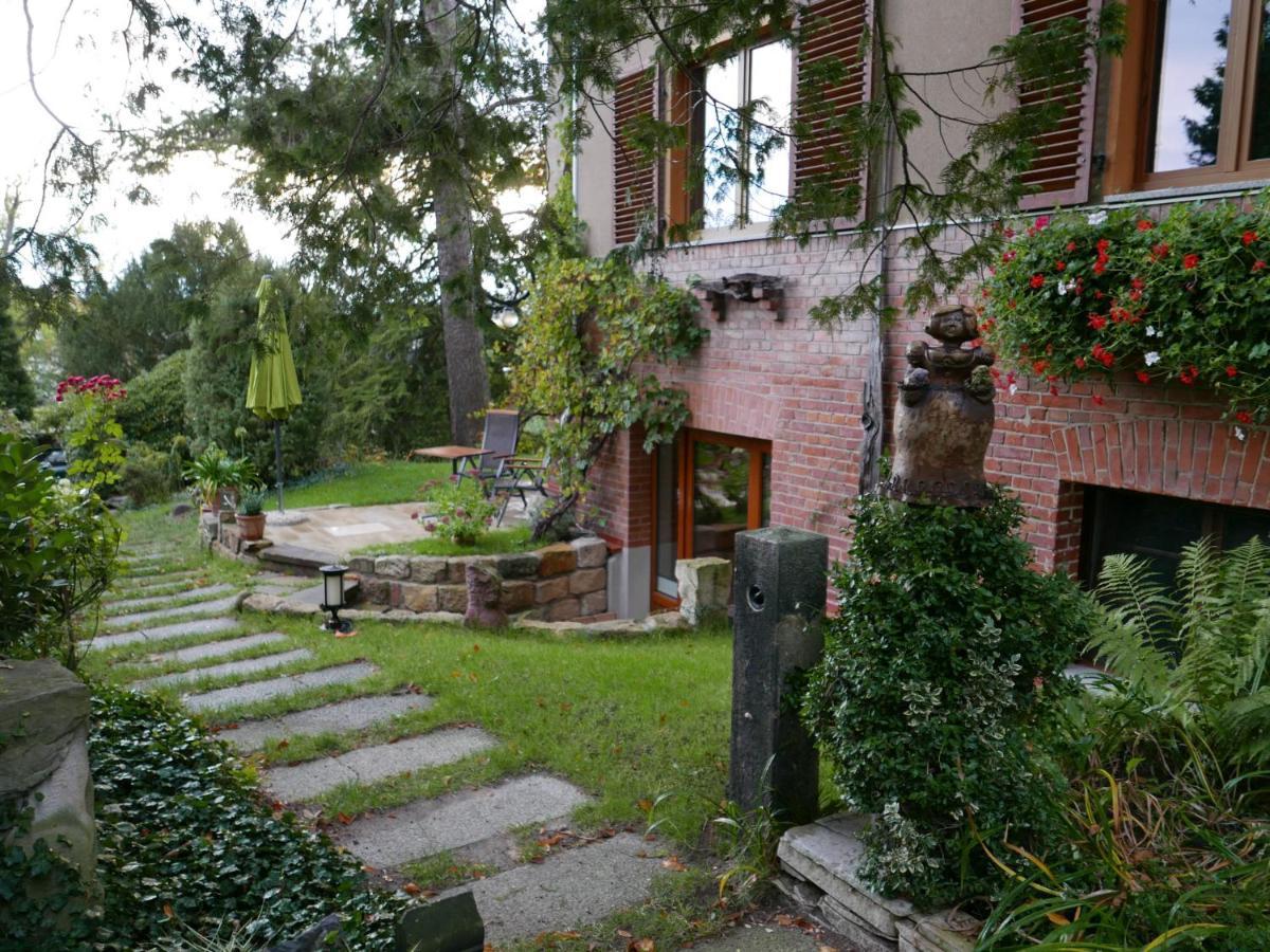 Ferienwohnung Dresden-Pillnitz - Elbhang-Villa - "Am Zuckerhut" 외부 사진